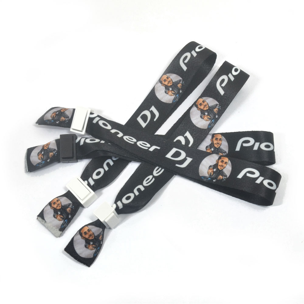 20mm Wide Premium Polyester Fabric Wristbands